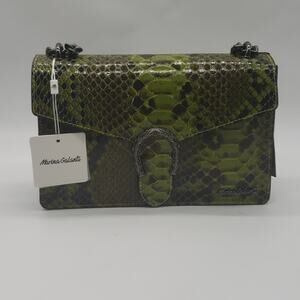Marina Galanti Crossbody Bag Genuine Italian Leather NWT
